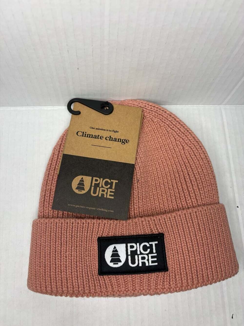 Picture Colino Beanie TU Bois De Rose Knit Hat